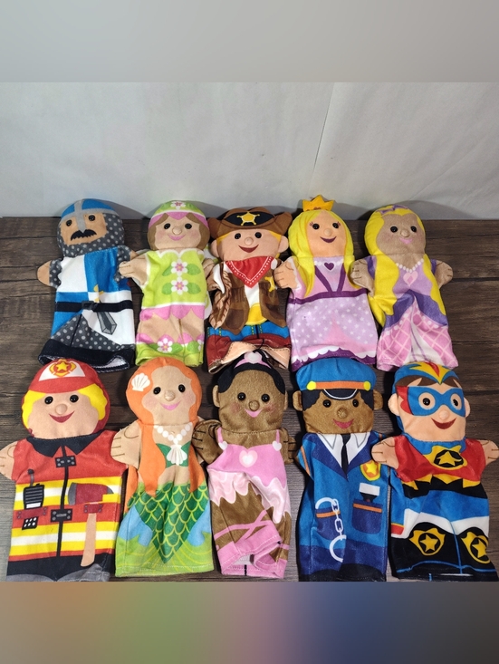 Melissa and Doug Other - Melissa And Doug Lot Of 18 Hand Puppets (Animals/People)